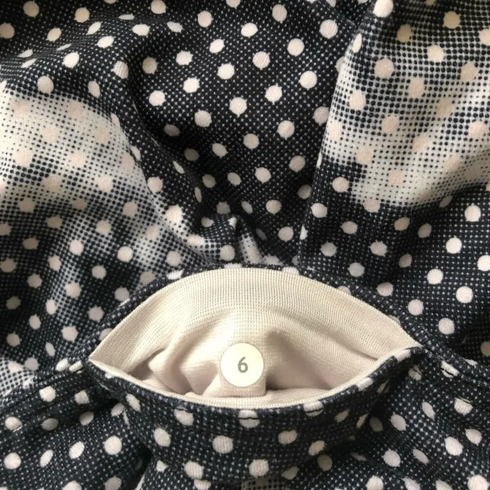 Lululemon polka dot leggings Size 6